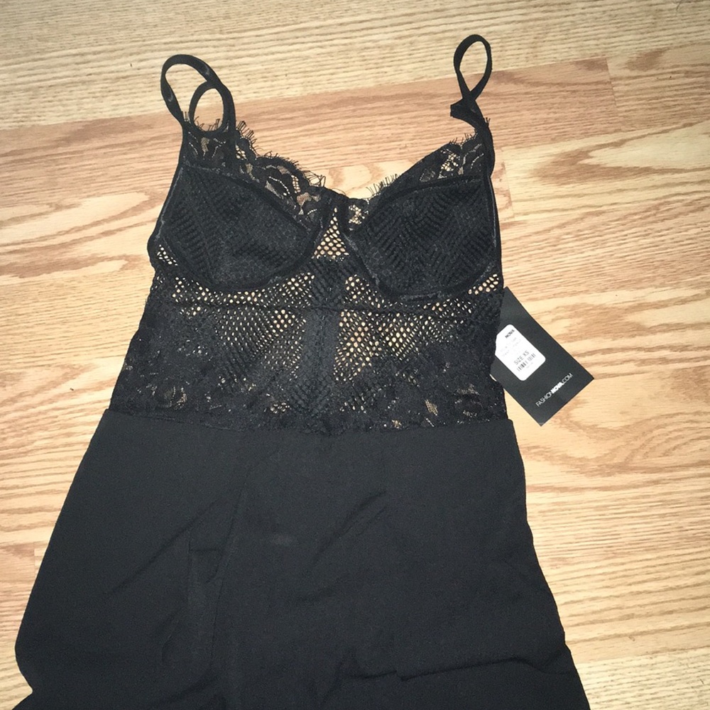 Mesh fashionnova jumpsuit